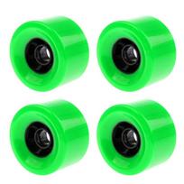 Street Wheel for Skateboards Cruiser Wheel Replacement Longboards Wheel Skateboard Wheels Skateboard Wheel with Bearings žalia