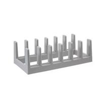 Creative Kitchen Rack for Pot Lids, Dish Drying, Bowl & Plate Display pilka
