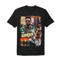 Lionel Messi 10 and Cristiano Ronaldo 7 GOATs Graphic T-Shirt S