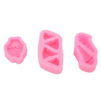 Ice Cream Silicone Fondant Molds Easy Demoulding 3D Ice Cream Mould for Birthday Decoration DIY Kitchen Baking