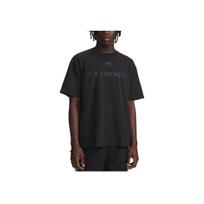 Under Armour X Mansory Bendradarbiavimas FW25 Sunkus trumpomis rankovėmis T-shirt Laisvas Patogus Odai draugiškas Apvalus kaklas Vyriški viršutiniai drabužiai 6009101-001 S