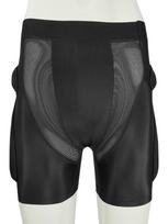 Avivor Protective Padded Shorts For Snowboard Skate Ski Full Hip Butt Tailbone Protection S gray