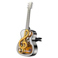 Air Vent Mount Fragrances Diffuser Aromatherapys Freshener Guitar Shape Perfume Scent Diffuser Essential Oil Dispenser