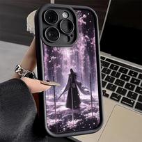 Phone Case for iPhone 17 Air 16E 15 16 Pro Max Bleach Kuchiki Byakuya Cover 14 Plus 13 12 Mini Soft Shell Silicone Fundas iPhone 14 Plus gray