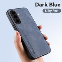 Magnetic Suede Leather Case For Samsung Galaxy A56 A36 A26 A24 A34 A54 M35 5G Protective Cover Shockproof Shell Coque Funda Capa For Galaxy A54 5G gray