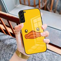 Cute Cartoon Duck Phone Case For Samsung A25 A13 A33 5G A54 A36 A35 A56 A52 A14 Shockproof Glass Cover Samsung A33 5G yellow