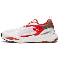 Puma Scuderia Ferrari x RS-Fast White Rosso Corsa Unisex Sneakers Smoked-Pearl 307161-02 45 white
