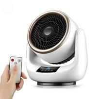 1500W 12 High Power Warm Air Blower Auto Shut-Off Safe Ceramic Heating Machine Digital LED Screen Indoor Heater Hour Timer black