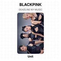 BLACKPINK DEADLINE NY MUSIC Oficiali nuotraukų kortelė Unit gray