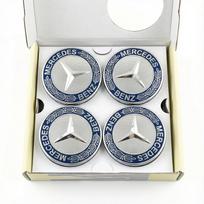 4PCS 75mm Car Floating Wheel Center Hub Caps Cover for Mercedes Benz Amg B/C/E/S Class A Class C200L GLC GLK CLA Accessories 2 hvcm60
