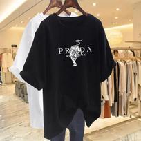 Vasaros vyriški moteriški medvilniniai marškinėliai didelio dydžio trumpomis rankovėmis T-shirt prabangaus prekės ženklo spausdinti marškinėliai viršutiniai drabužiai 2024 m. T-shirt tendencija gatvės stiliaus drabužiai S