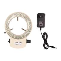 144 LED Microscope Light Providing Bright Uniform Illuminating for Enhances Images Clarities in Microscopic Observation balta