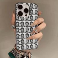 H-Harrys Music Styles Phone Case For IPhone 17 16 15 14 13 12 11 Corrugated Frosted Soft Cover Anti-Slip iPhone 17pro max black