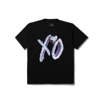The Weeknd XO Logo T-Shirt After Hours Tour Graphic Tee Unisex Oversized Hip Hop R&B Cotton Streetwear Top 2XL gray