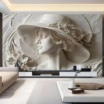 3D Kūrybiški Tapetai Modernus Reljefinis Skulptūrinis Sieninis Muralis Svetainei Miegamajam Valgomajam Meno Sienų Popierius 275cm(W) x 190 cm(H)