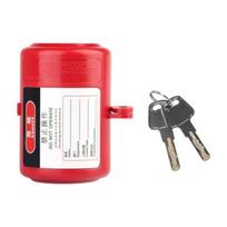 Plug Lockout Device Industrial Household Plug Lock Waterproof Portable Electrical Plug Lock for Factories, Home