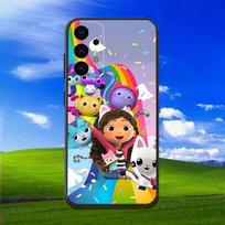 Cartoon G-Gabbys D-Dollhouse Phone Case For Samsung Galaxy A13,A21s,A22,A31,A32,A52,A53,A71,A80,Soft Black Shell Samsung a325g white