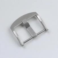 for Panerai strap screw clasp  rubber watch band 20mm 22mm Quality 316L stainless steel Tang pin Matt Black silver buckle 20mm gray