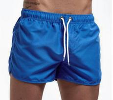 Blue Summer Surf Shorts for Men Women Short Length Beach Shorts L blue