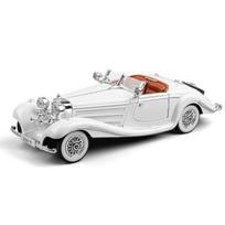 1/24 Mercedes Benz 500K Classic Car Alloy Diecast Model Desktop Display Ornaments Simulation Sound Light Toy Gift for Childrens balta