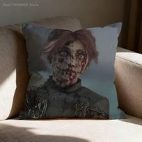 Clair O-Obscur Expedition 33 Maelle Pillow Case For Sofa Decor Car Office Room Printing Cushion Cover Decorations and Protector 30cmx30cm gray