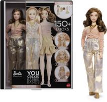 Barbie Basics You Create Kit 3 YOU CREATE BARBIE Neutral Kit 003 Signature BLACK pretend Barbie ages 6 and JJX37 BASICS™ - Dress-up doll, playhouse, white