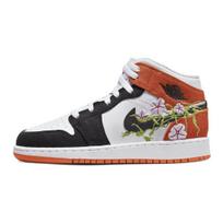 Jordan 1 Mid SE Krepšinio Žydėjimas GS DQ8390-100 38.5 black