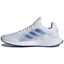 Adidas Duramo Sl Comfortable Textile, Synthetic Leather Low top Running Shoes Women's White Blue FY6710 36⅔ gray