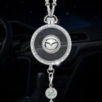 1pcs Car Perfume Pendant Air Freshener Hanging Diffuser For Mazda 2 3 5 6 BL BM GJ CX3 CX4 CX5 CX-5 CX8 KE KF CX7 CX9 MX5 CX30 citrina