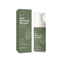 Silky Smooth Hair Removal Mousse - Dense Foam, Easy Rinse, Full Body Multi-Area Hair Removal for Home Use