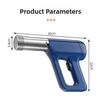 Automatic Small Noodle Press Machine Multifunctional Noodle Squeezing Gun Household Handheld Electric Noodle Machine blue