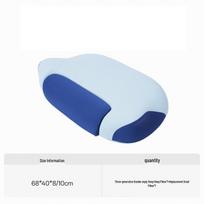 mling Ergonomic Neck Support Memory Foam Pillow white