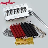 Guyker Gitaros Tremolo Tiltelis Stygų Atstumas 10,8 mm Gitaros Tiltelis Užrakinamas Nerūdijančio Plieno Stygos Balnelis Su Žalvariniu Bloku black
