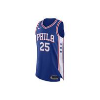 Nike NBA Basketball Jersey AU Player Edition Limited Logo Philadelphia 76ers Simmons 25 Men jerseys Blue CW3457-495 M blue