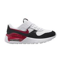Nike Air Max SYSTM PS Balti Juodi Gym Red Vaikų Sportbačiai DQ0285-117 31 black