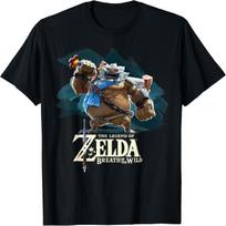 Nintendo Zelda Breath of the Wild Goron Graphic T-Shirt T-Shirt S įvairiaspalvis