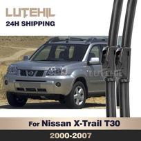 For Nissan X-Trail T30 2000-2007 2001 2002 2003 2004 2005 2006 Wiper Front Wiper Blades Windshield Windscreen Window 24 +16 Nissan X-Trail T30