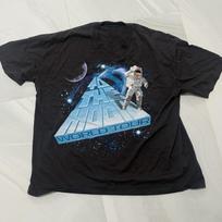 Vintage Kid Cudi Rapper To The Moon WORLD TOUR Tshirt ZL113  Unisex T-Shirt XXXL gray
