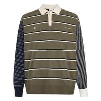 Adidas Originals X Song For The Mute Sftm-007 Loose Soft Knit Long Sleeve Polo Shirt Unisex tops KS1343 L black