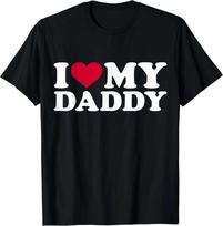 Aš myliu savo tėtį T-shirt Dovana Unisex T-shirt Dydis S-5XL S įvairiaspalvis
