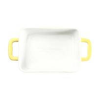 Microwave Safe Ceramic Baking Dish For Oven Cooking And Cake Making In Red Yellow Blue dangaus mėlyna spalva