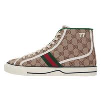 Gucci Tennis 1977 Aukšti 'Beige Ebony' 625807 HVK70 9765 43 gray