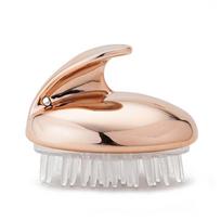 Spa Slimming Massage Brush Silicone Head Body Shampoo Scalp Massage Brush Comb Hair Washing Comb auksas
