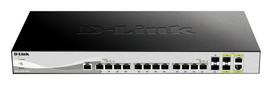 D-Link 16 Port Smart Managed Switch  including 12x 10G, 2x SFP+  AND