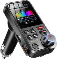 HUNDRUP 2023 (3rd Generation) FM Transmitter, BT93, Bluetooth 5.0, 7 Types of EQ Settings, 1pc (x 1) juoda