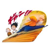 6cm/2.36in Anime Dragon Ball Z figūrėlė Goku Krillin Master Roshi veiksmo figūrėlė Statulėlė Statula Dekoracija Modelis Žaislas Gimtadienio dovana