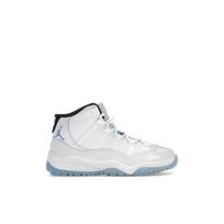 Air Jordan 11 Retro PS White Legend Blue Black Kids Shoes 378039-104 28 white
