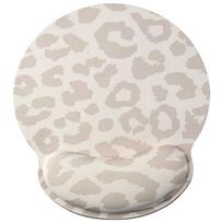 Water-proof Leopard Mouse Pad Gel Grey Mice Pad Ergonomic Non-Slip Base Mouse Mat Office