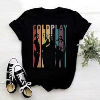 Coldplay World Tour T Shirt Full Size S-5XL FH669 Unisex T-Shirt S įvairiaspalvis