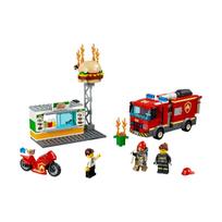 Lego City Burger Bar Gaisrinė gelbėjimo tarnyba ONE SIZE įvairiaspalvis